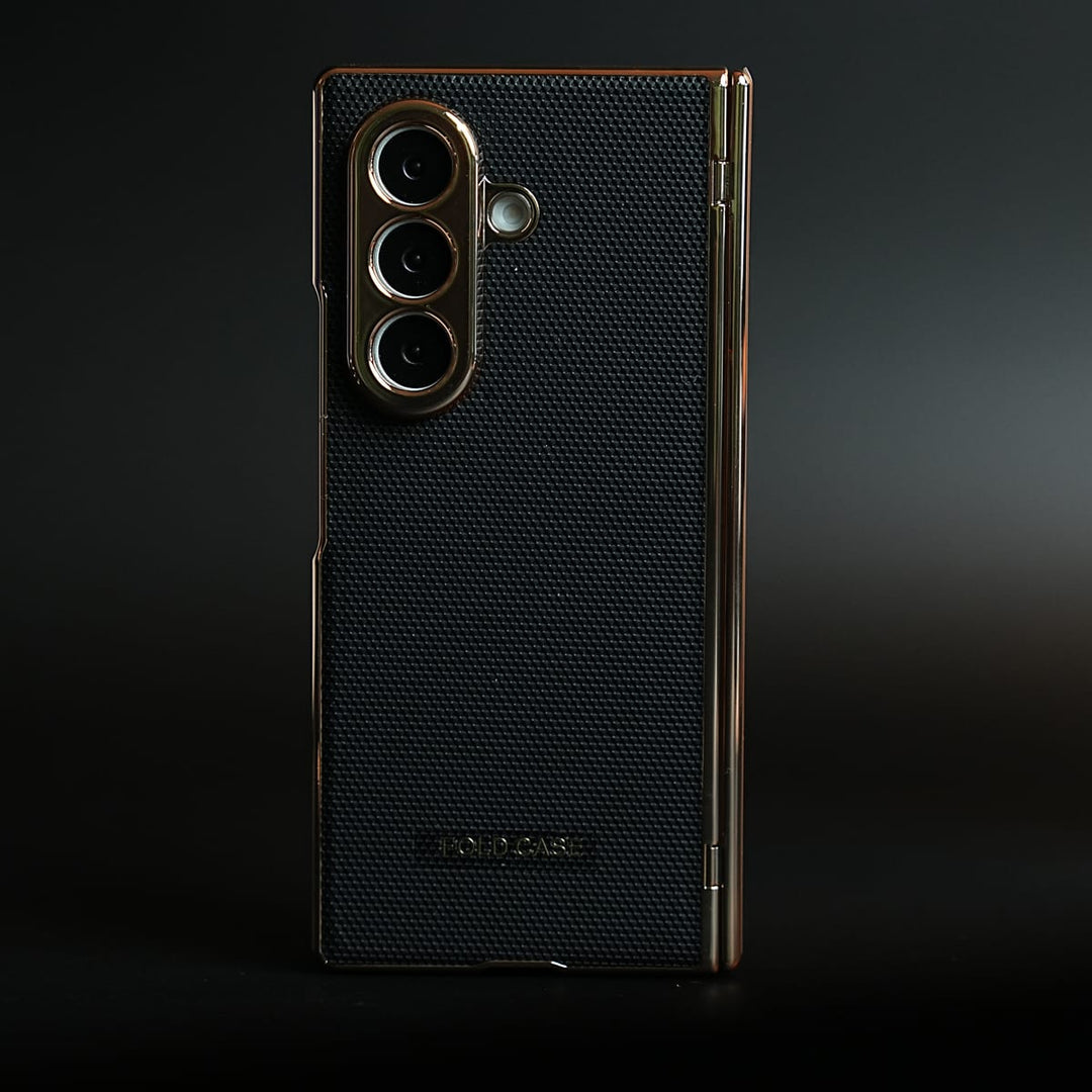 FRATO Z Fold 8 Series Black Premium Textured Case for Galaxy Z Fold 8 Ultra | Glass &amp; Hinge Protection