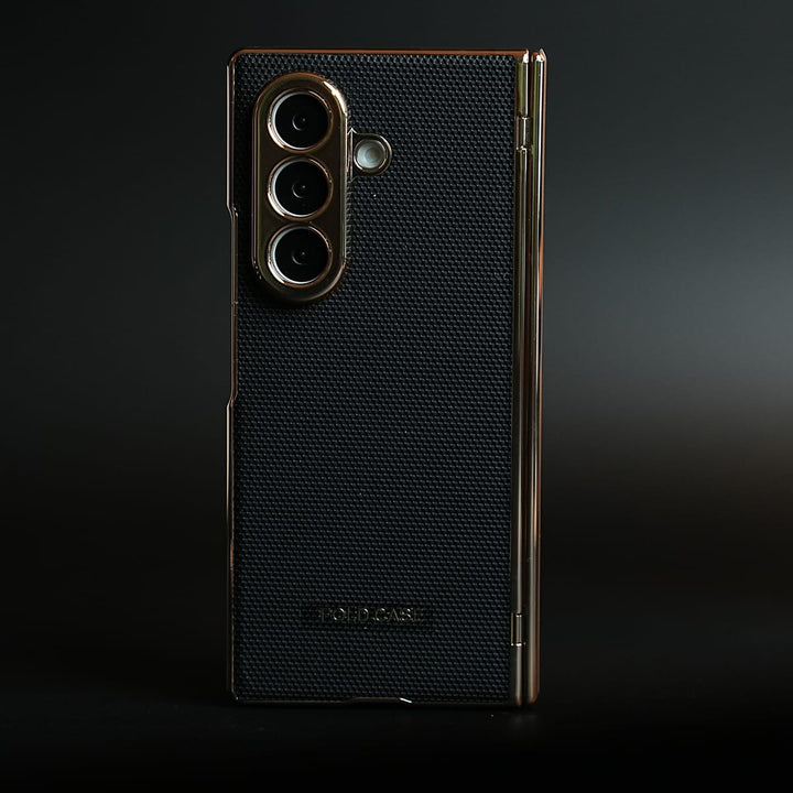FRATO Z Fold 8 Series Black Premium Textured Case for Galaxy Z Fold 8 Ultra | Glass &amp; Hinge Protection