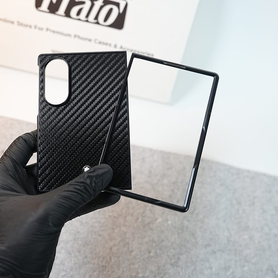 FRATO Z Fold 8 Series Black Textured MB Case Cover for Samsung Galaxy Z Fold 8