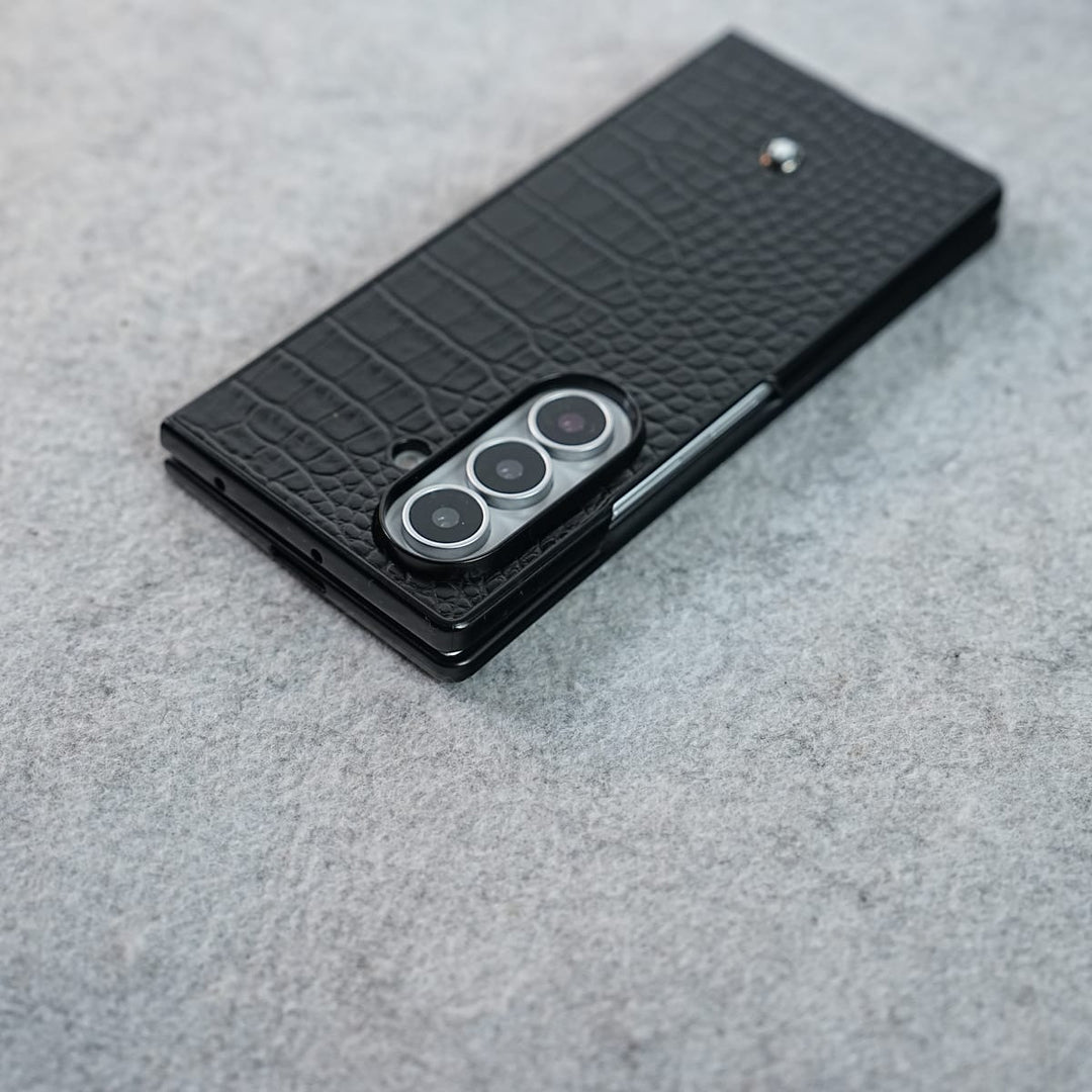 FRATO Z Fold 8 Series Black Textured MB Case Cover for Samsung Galaxy Z Fold 8 Ultra