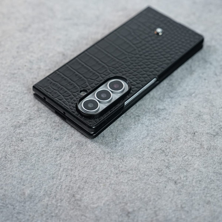 FRATO Z Fold 8 Series Black Textured MB Case Cover for Samsung Galaxy Z Fold 8 Ultra