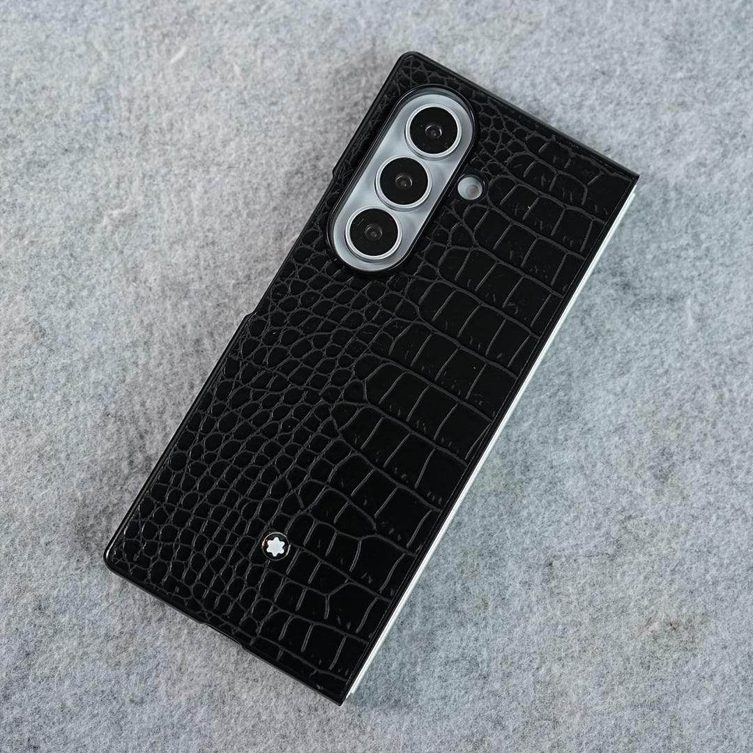 FRATO Z Fold 8 Series Black Textured MB Case Cover for Samsung Galaxy Z Fold 8 Ultra