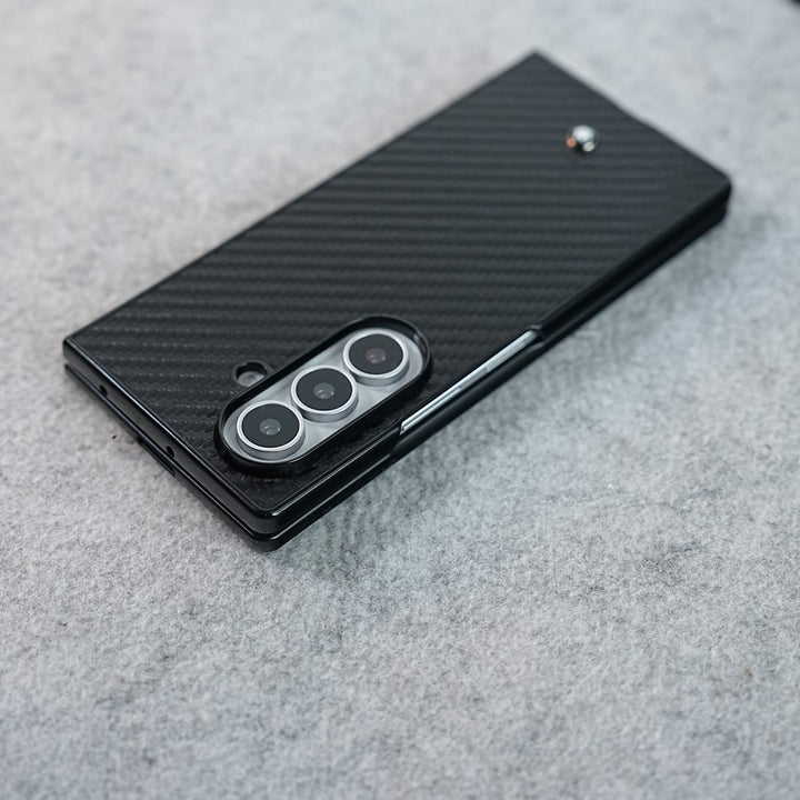 FRATO Z Fold 8 Series Black Textured MB Case Cover for Samsung Galaxy Z Fold 8 Ultra