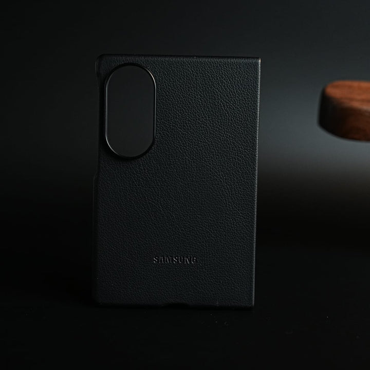 FRATO Z Fold 8 Series Brown Premium PU Leather Case for Galaxy Fold 8 | Protective Case