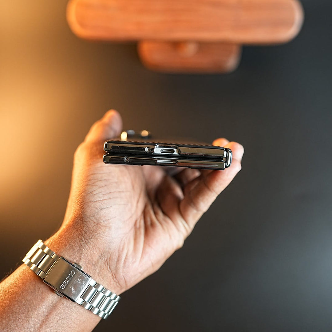 FRATO Z Fold 8 Series Carbon Fiber Design Magnetic Case For Samsung Galaxy Z Fold 8 Ultra | Hinge Protection
