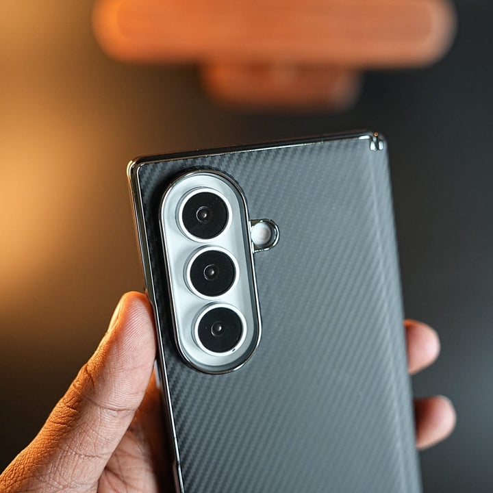 FRATO Z Fold 8 Series Carbon Fiber Design Magnetic Case For Samsung Galaxy Z Fold 8 Ultra | Hinge Protection