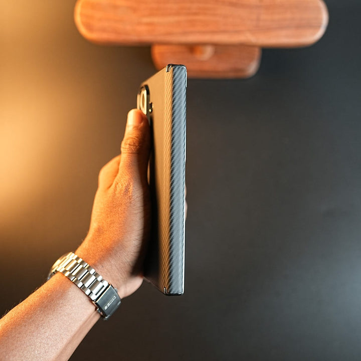 FRATO Z Fold 8 Series Carbon Fiber Design Magnetic Case For Samsung Galaxy Z Fold 8 Ultra | Hinge Protection