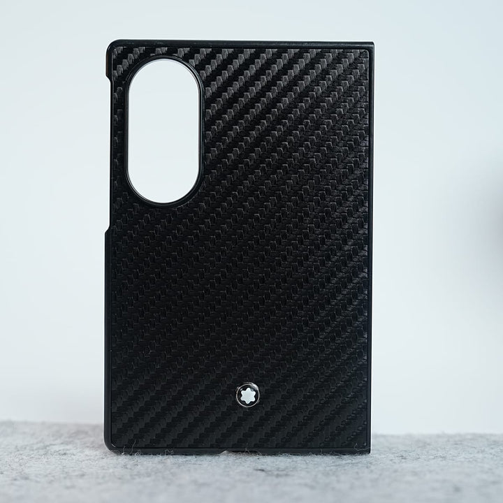 FRATO Z Fold 8 Series Carbon Fiber Texture Black Textured MB Case Cover for Samsung Galaxy Z Fold 8