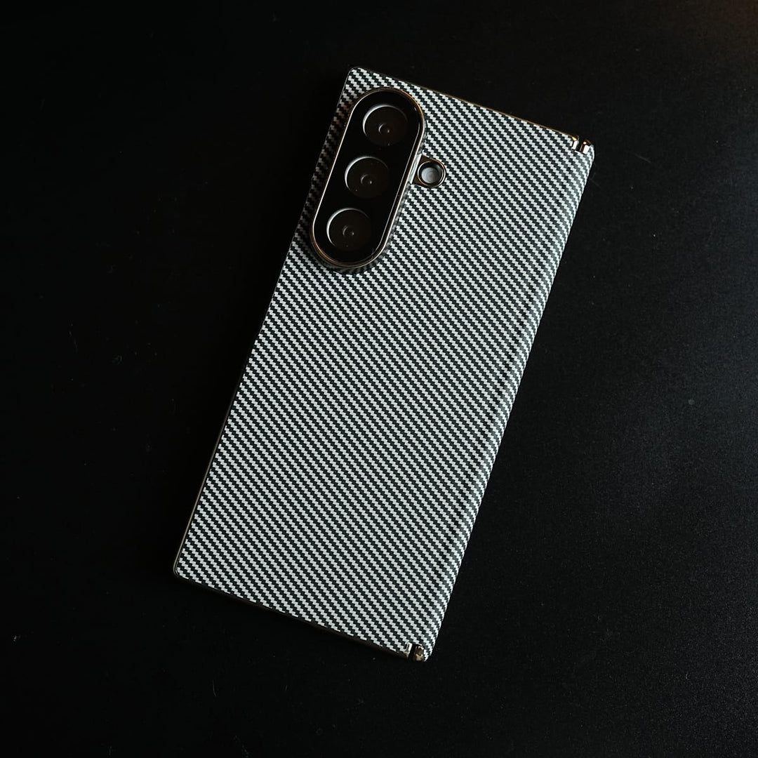 FRATO Z Fold 8 Series Carbon Fiber Texture Cover for Galaxy Z Fold 8 Ultra | Slim Protective Case
