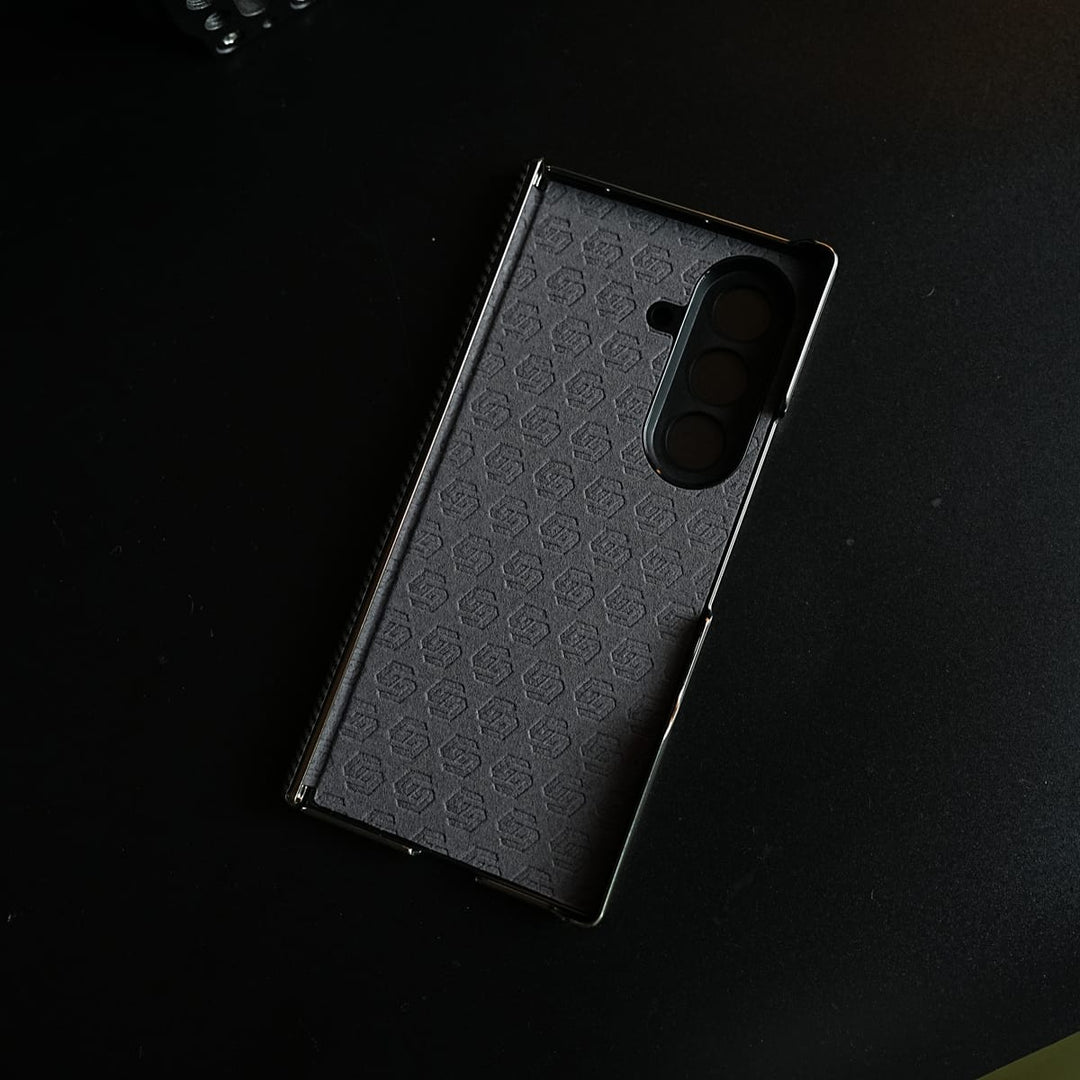FRATO Z Fold 8 Series Carbon Fiber Texture Cover for Galaxy Z Fold 8 Ultra | Slim Protective Case