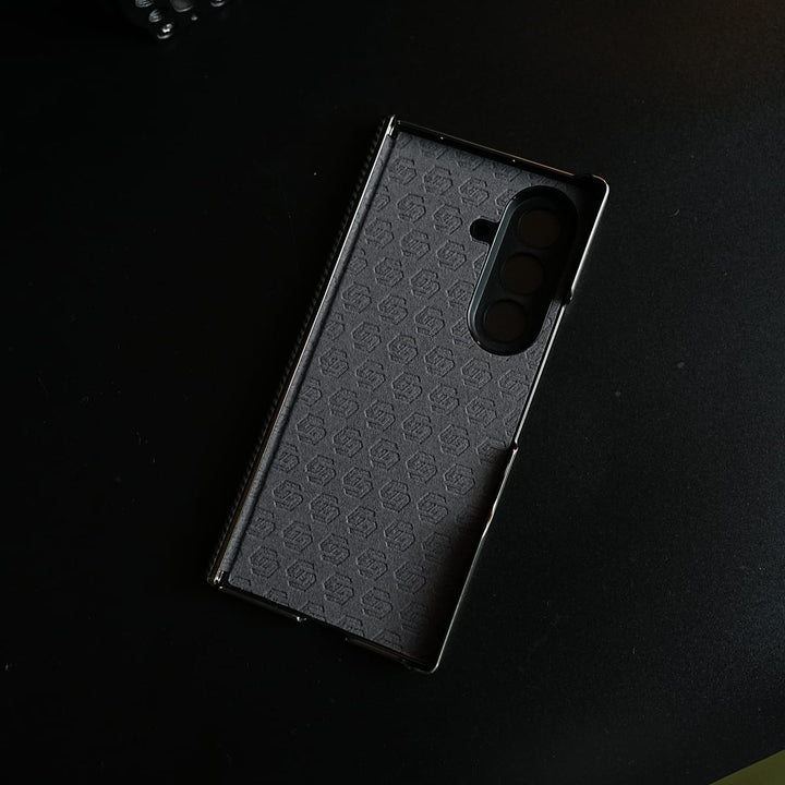 FRATO Z Fold 8 Series Carbon Fiber Texture Cover for Galaxy Z Fold 8 Ultra | Slim Protective Case
