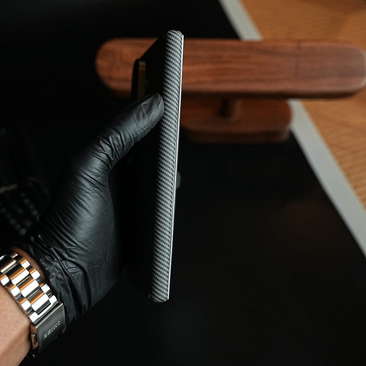 FRATO Z Fold 8 Series Carbon Fiber Texture Cover for Galaxy Z Fold 8 Ultra | Slim Protective Case