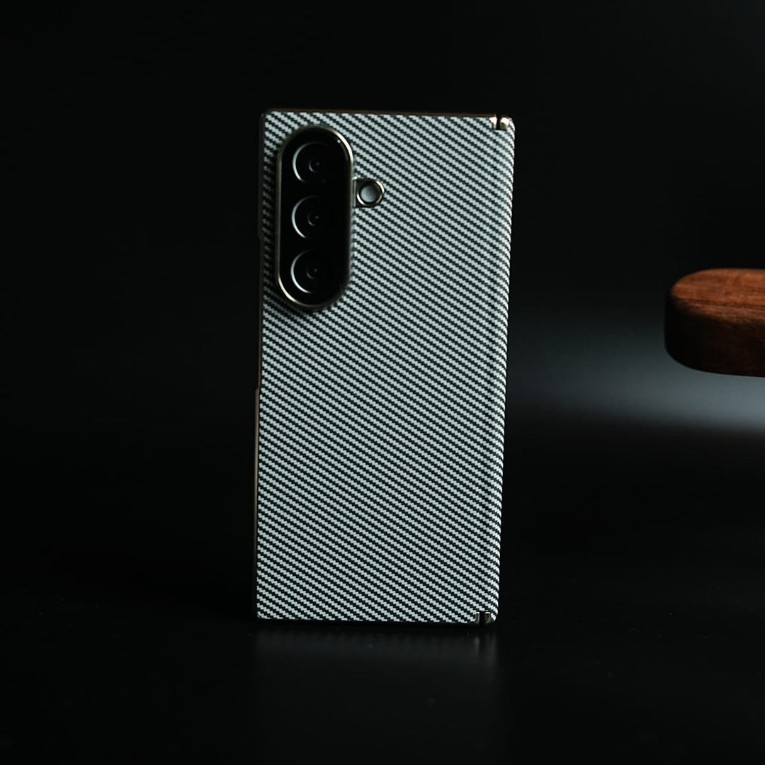FRATO Z Fold 8 Series Carbon Fiber Texture Cover for Galaxy Z Fold 8 Ultra | Slim Protective Case