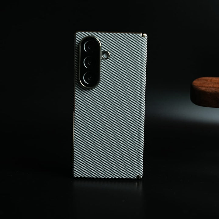 FRATO Z Fold 8 Series Carbon Fiber Texture Cover for Galaxy Z Fold 8 Ultra | Slim Protective Case