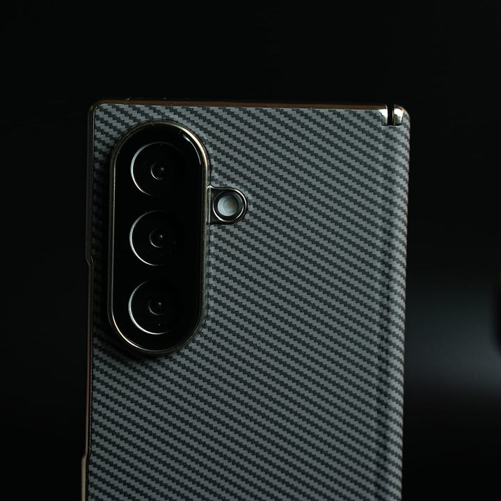 FRATO Z Fold 8 Series Carbon Fiber Texture Cover for Galaxy Z Fold 8 Ultra | Slim Protective Case