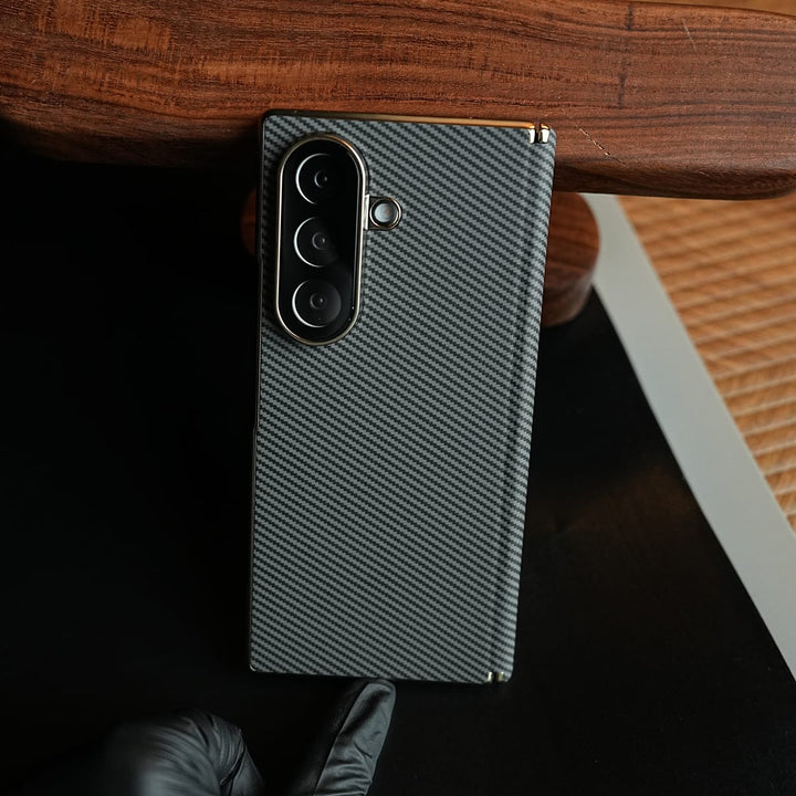 FRATO Z Fold 8 Series Carbon Fiber Texture Cover for Galaxy Z Fold 8 Ultra | Slim Protective Case