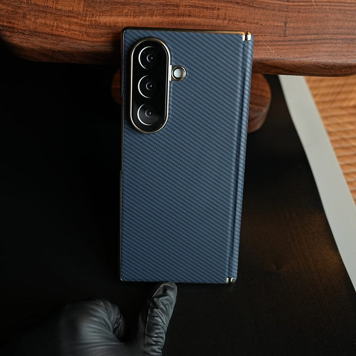 FRATO Z Fold 8 Series Carbon Fiber Texture Cover for Galaxy Z Fold 8 Ultra | Slim Protective Case