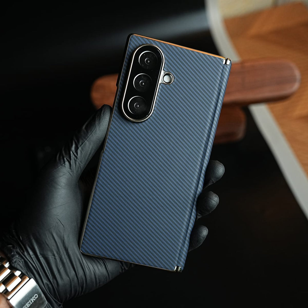 FRATO Z Fold 8 Series Carbon Fiber Texture Cover for Galaxy Z Fold 8 Ultra | Slim Protective Case