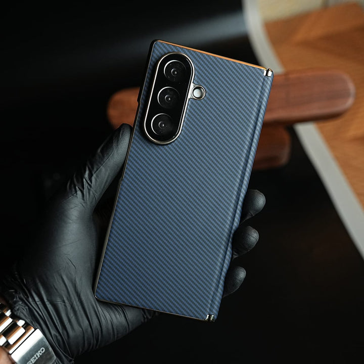 FRATO Z Fold 8 Series Carbon Fiber Texture Cover for Galaxy Z Fold 8 Ultra | Slim Protective Case