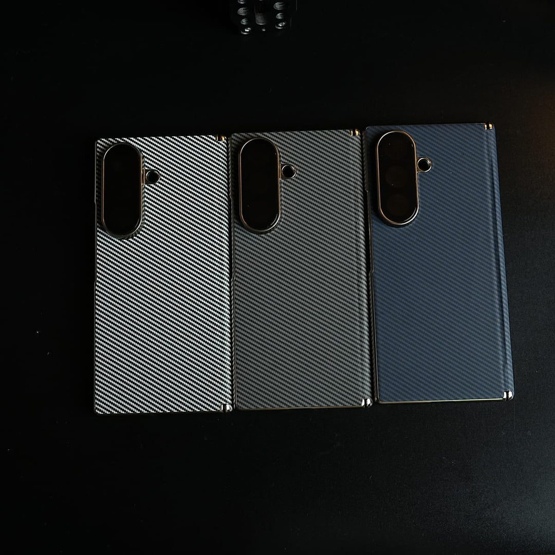 FRATO Z Fold 8 Series Carbon Fiber Texture Cover for Galaxy Z Fold 8 Ultra | Slim Protective Case