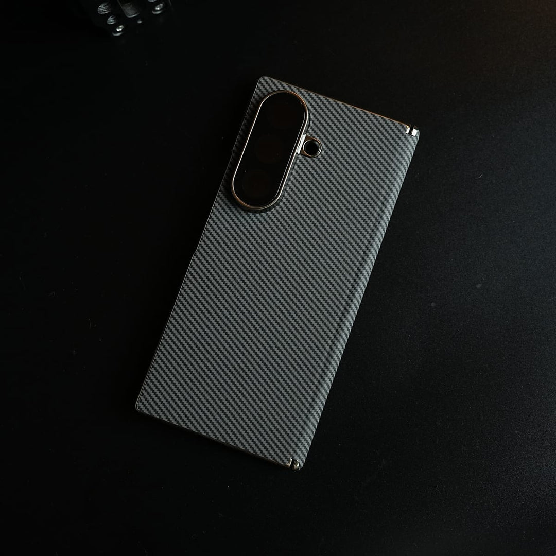 FRATO Z Fold 8 Series Carbon Fiber Texture Cover for Galaxy Z Fold 8 Ultra | Slim Protective Case
