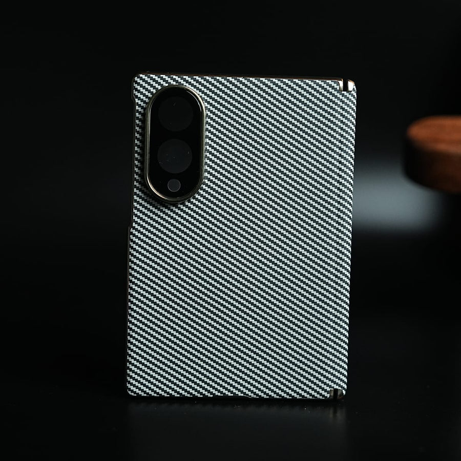 FRATO Z Fold 8 Series Carbon Fiber Texture Slim Case For Samsung Galaxy Z Fold 8 | Hinge Protection