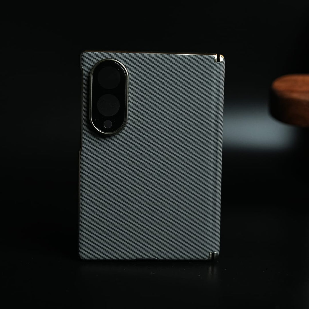 FRATO Z Fold 8 Series Carbon Fiber Texture Slim Case For Samsung Galaxy Z Fold 8 | Hinge Protection