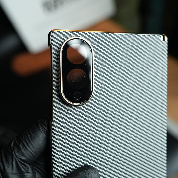FRATO Z Fold 8 Series Carbon Fiber Texture Slim Case For Samsung Galaxy Z Fold 8 | Hinge Protection