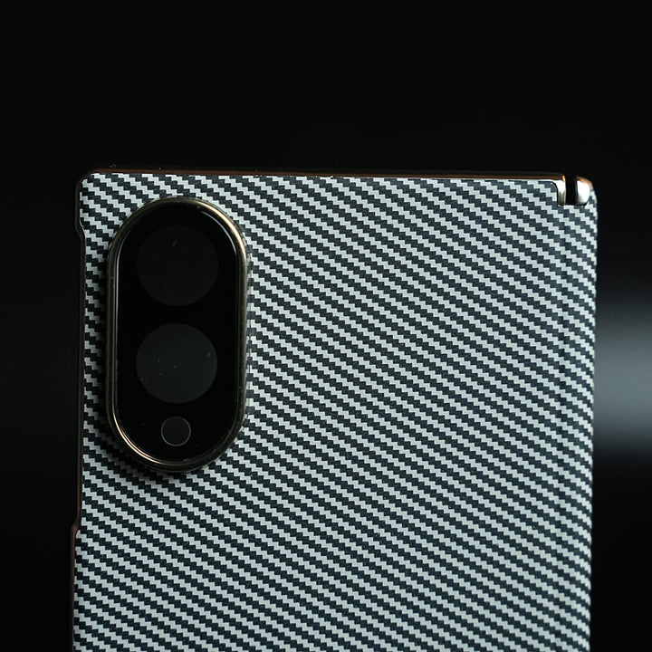 FRATO Z Fold 8 Series Carbon Fiber Texture Slim Case For Samsung Galaxy Z Fold 8 | Hinge Protection