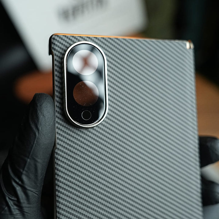 FRATO Z Fold 8 Series Carbon Fiber Texture Slim Case For Samsung Galaxy Z Fold 8 | Hinge Protection