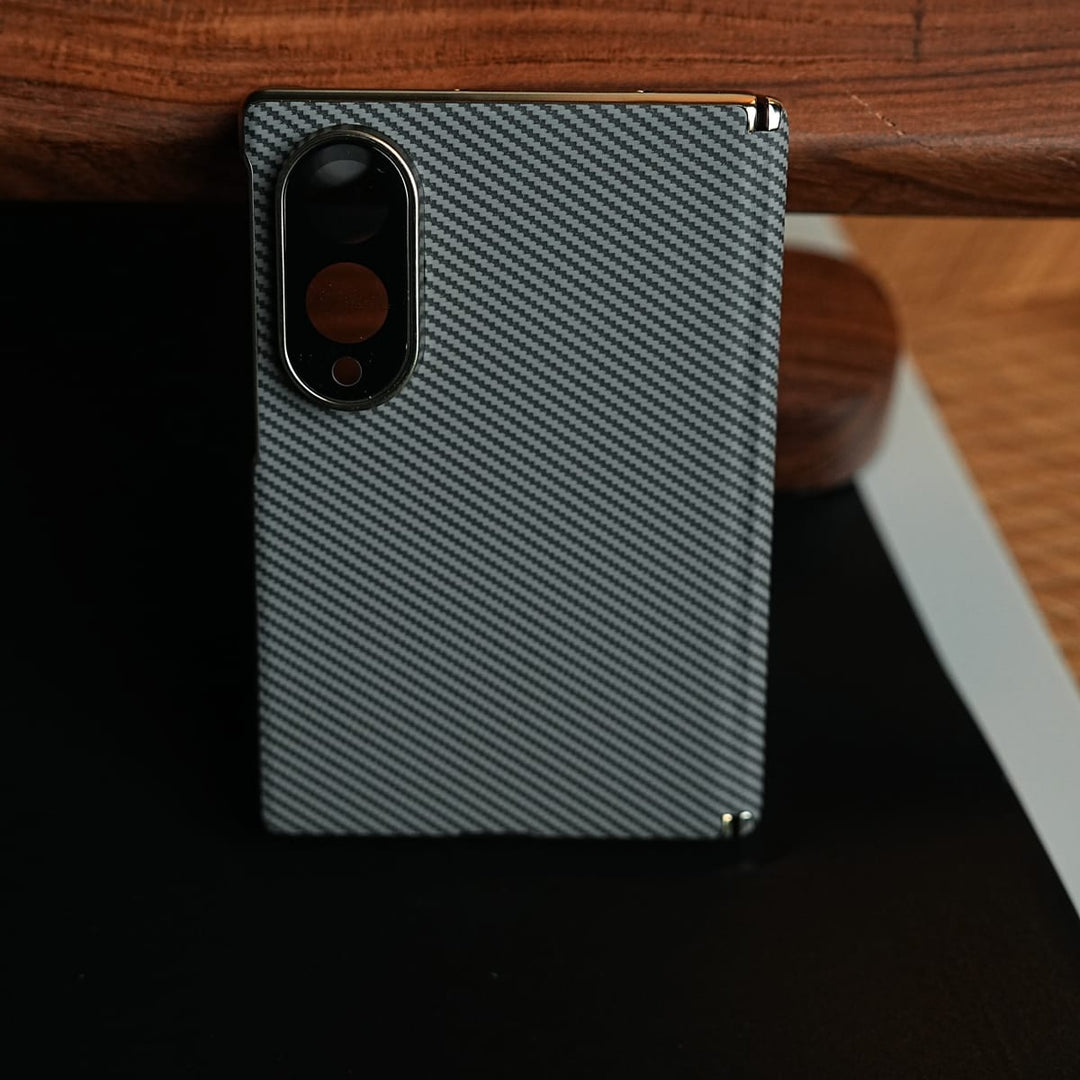 FRATO Z Fold 8 Series Carbon Fiber Texture Slim Case For Samsung Galaxy Z Fold 8 | Hinge Protection