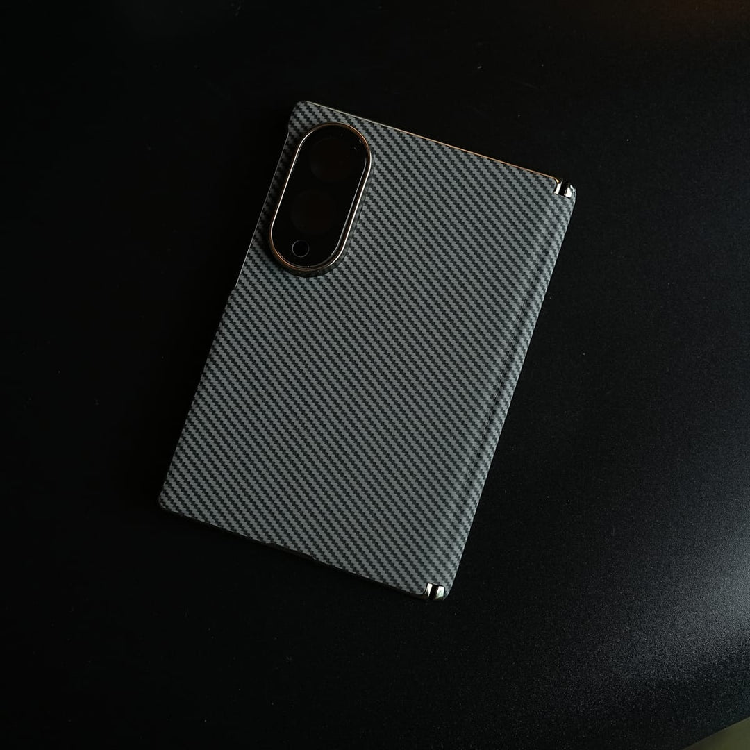 FRATO Z Fold 8 Series Carbon Fiber Texture Slim Case For Samsung Galaxy Z Fold 8 | Hinge Protection