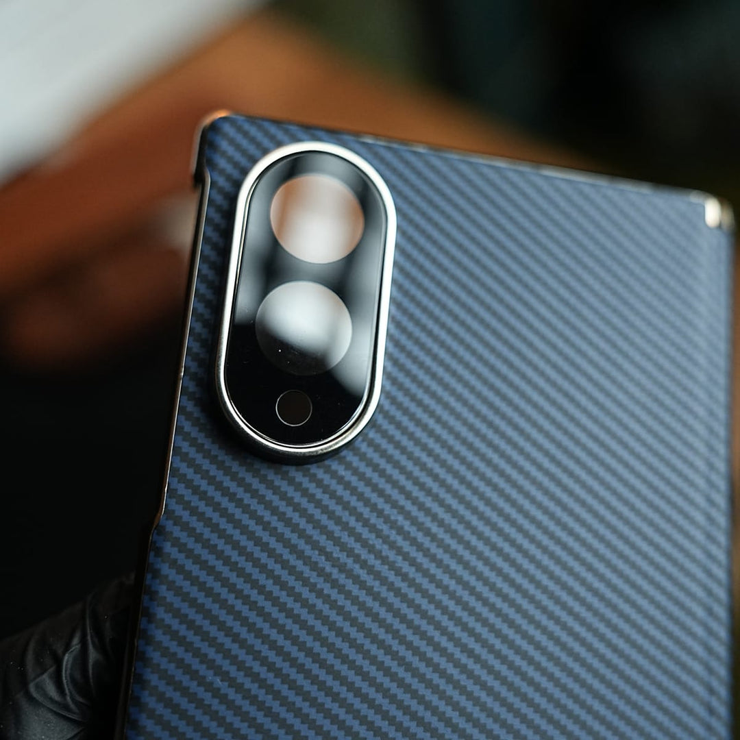 FRATO Z Fold 8 Series Carbon Fiber Texture Slim Case For Samsung Galaxy Z Fold 8 | Hinge Protection