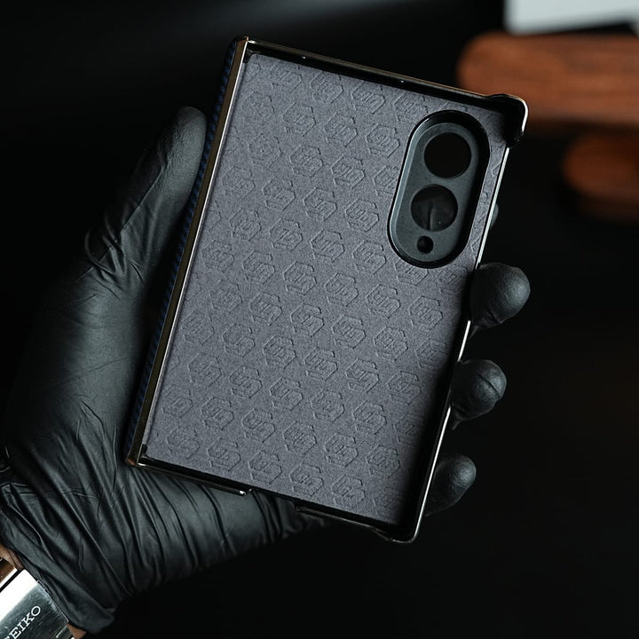FRATO Z Fold 8 Series Carbon Fiber Texture Slim Case For Samsung Galaxy Z Fold 8 | Hinge Protection