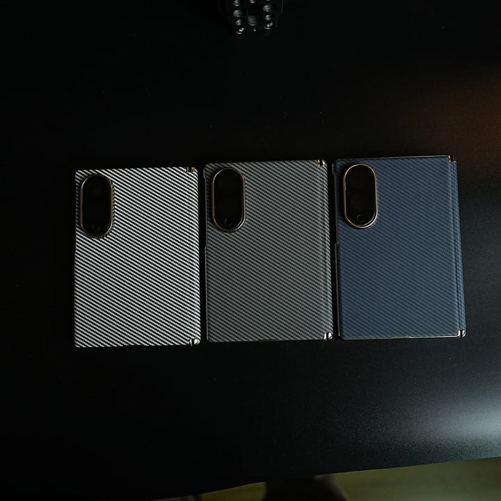 FRATO Z Fold 8 Series Carbon Fiber Texture Slim Case For Samsung Galaxy Z Fold 8 | Hinge Protection