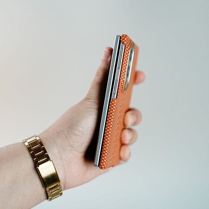 FRATO Z Fold 8 Series Check Pattern Magnetic Back Case for Galaxy Z Fold 8 | Chevron Stripe Design