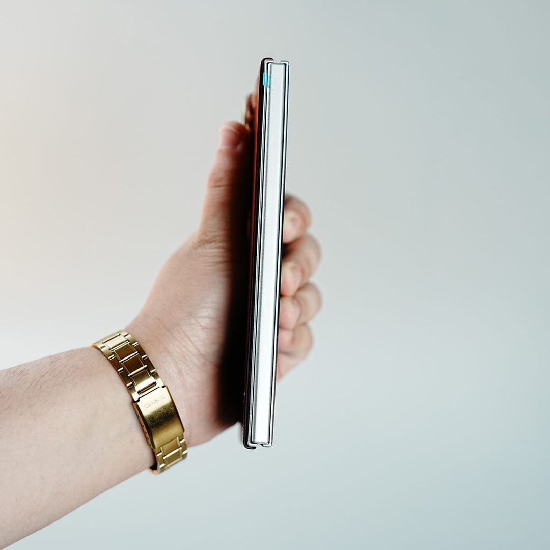 FRATO Z Fold 8 Series Check Pattern Magnetic Back Case for Galaxy Z Fold 8 Ultra | Chevron Stripe Design