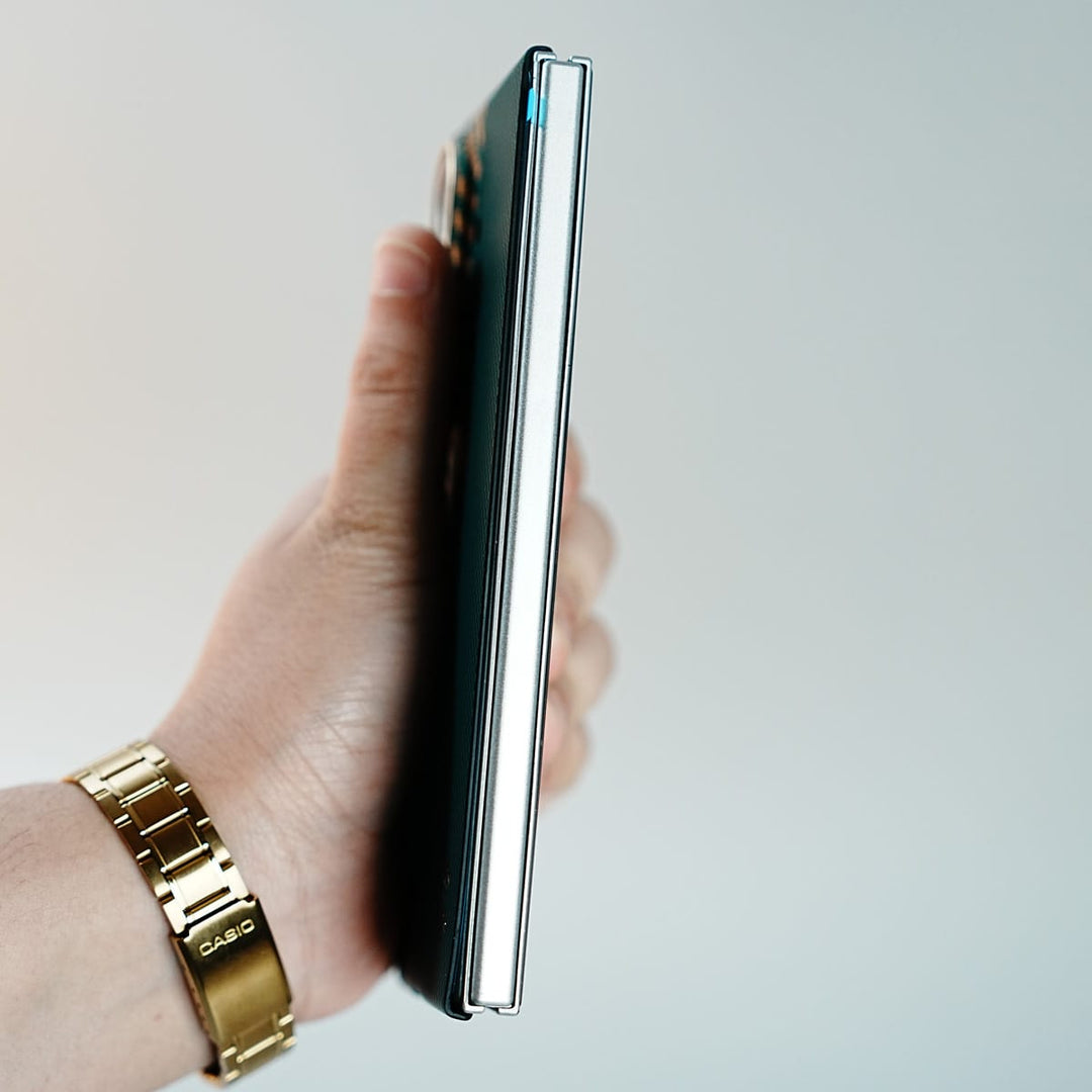 FRATO Z Fold 8 Series Check Pattern Magnetic Back Case for Galaxy Z Fold 8 Ultra | Chevron Stripe Design