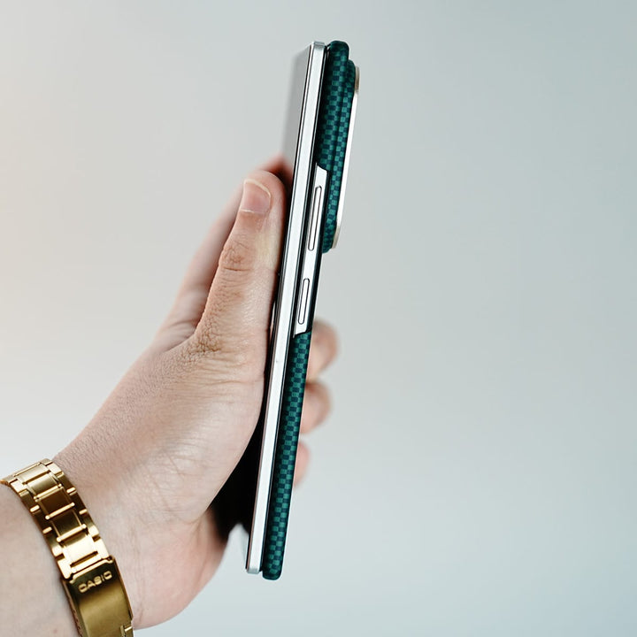 FRATO Z Fold 8 Series Check Pattern Magnetic Back Case for Galaxy Z Fold 8 Ultra | Chevron Stripe Design