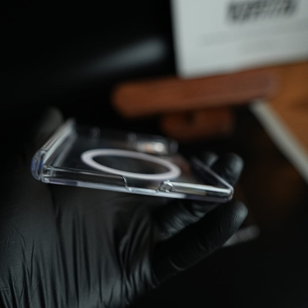 FRATO Z Fold 8 Series Crystal Clear Slim Protective Case for Galaxy Z Fold 8 | Ring Design