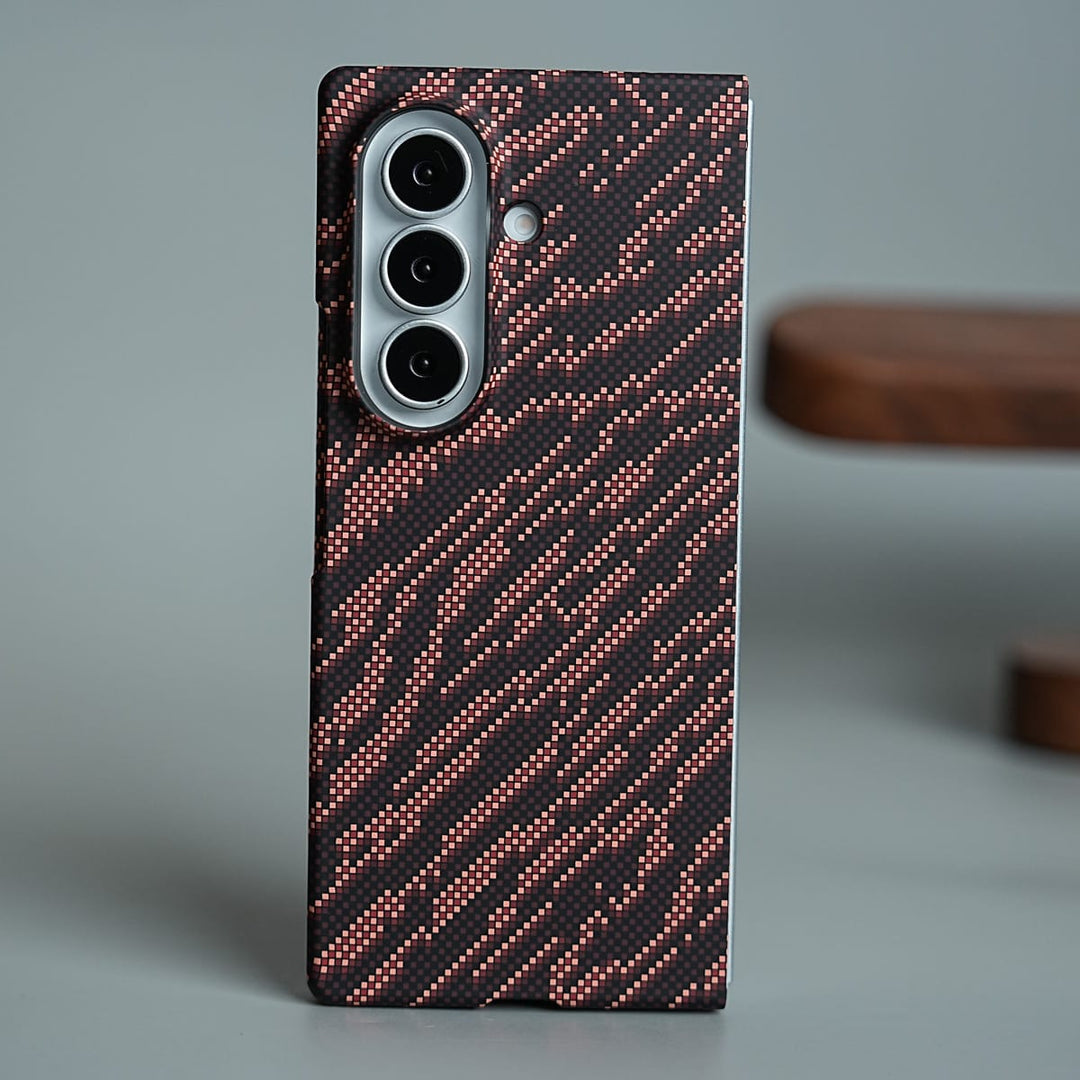FRATO Z Fold 8 Series Design 1 Geometric Pixel Pattern Magnetic Case for Galaxy Z Fold 8 Ultra | Slim Protective Cover