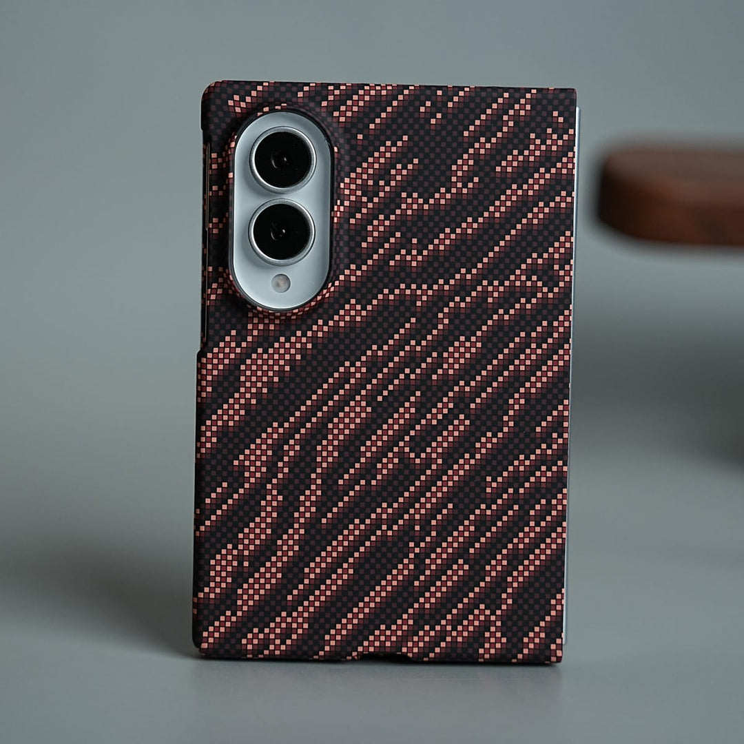 FRATO Z Fold 8 Series Design 2 Geometric Pixel Pattern Magnetic Case for Galaxy Z Fold 8 | Slim Protective Cover