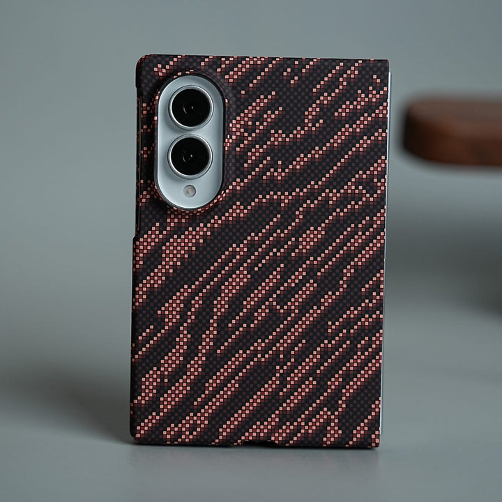 FRATO Z Fold 8 Series Design 2 Geometric Pixel Pattern Magnetic Case for Galaxy Z Fold 8 | Slim Protective Cover