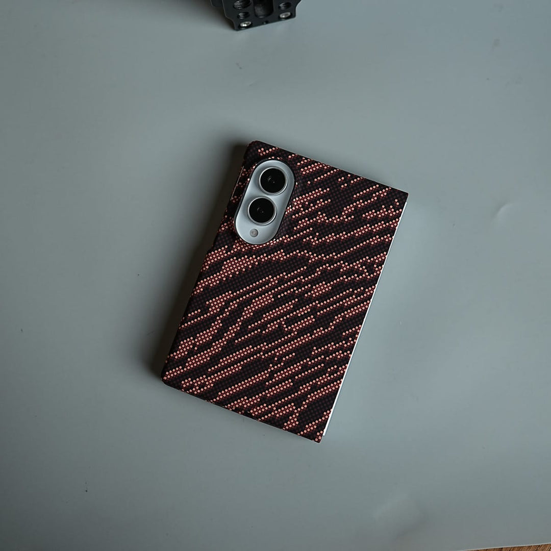 FRATO Z Fold 8 Series Geometric Pixel Pattern Magnetic Case for Galaxy Z Fold 8 | Slim Protective Cover