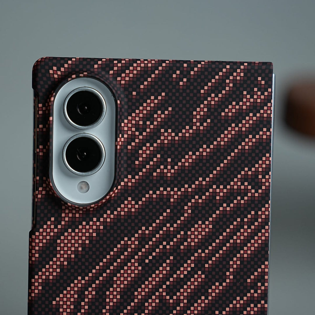 FRATO Z Fold 8 Series Geometric Pixel Pattern Magnetic Case for Galaxy Z Fold 8 | Slim Protective Cover