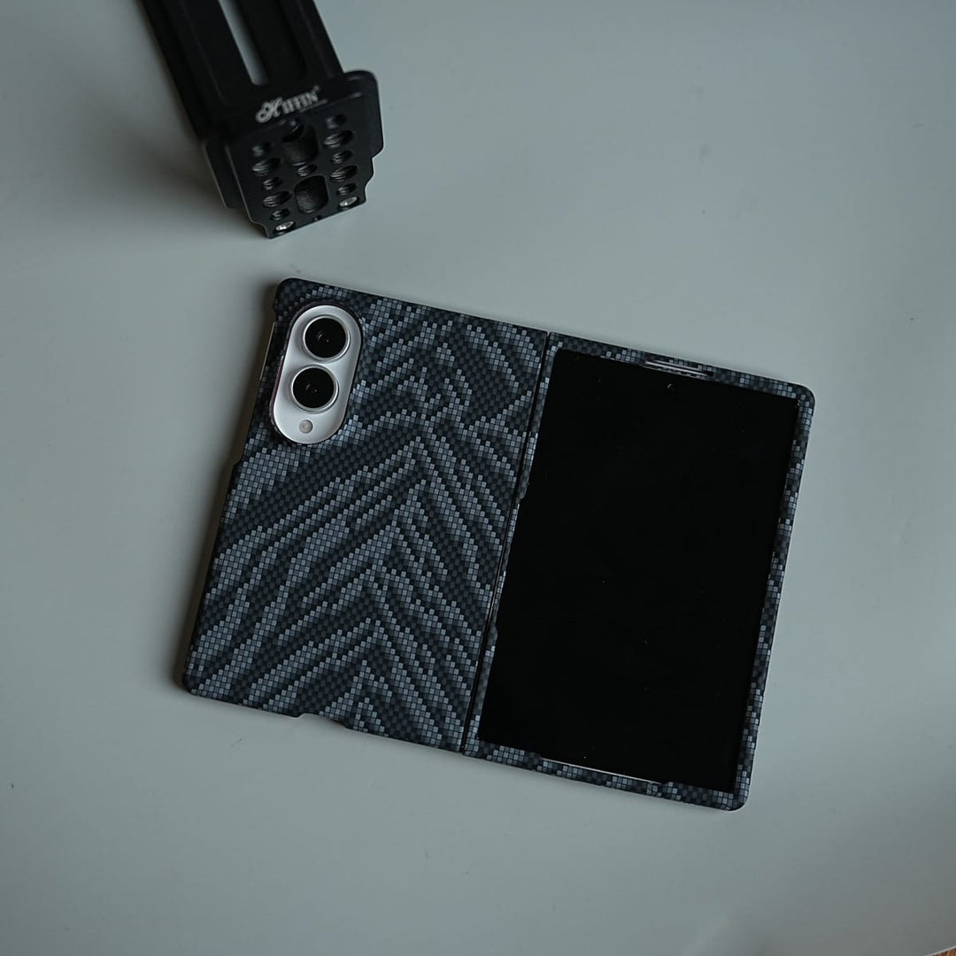 FRATO Z Fold 8 Series Geometric Pixel Pattern Magnetic Case for Galaxy Z Fold 8 | Slim Protective Cover