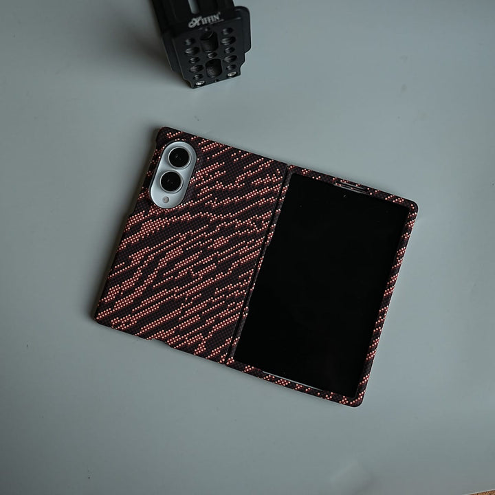FRATO Z Fold 8 Series Geometric Pixel Pattern Magnetic Case for Galaxy Z Fold 8 | Slim Protective Cover