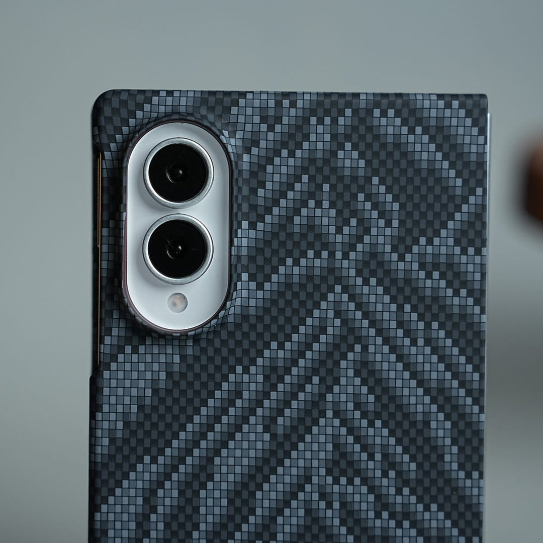 FRATO Z Fold 8 Series Geometric Pixel Pattern Magnetic Case for Galaxy Z Fold 8 | Slim Protective Cover