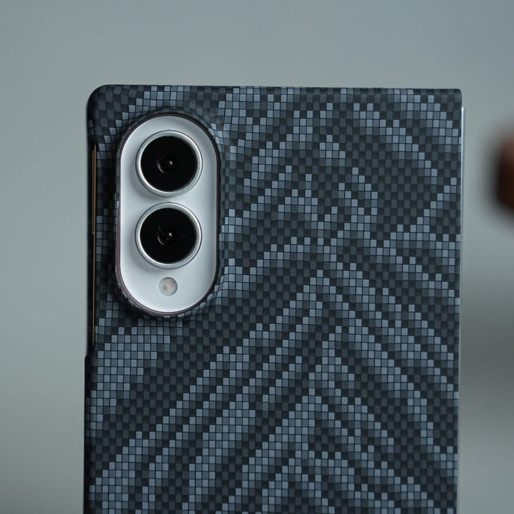 FRATO Z Fold 8 Series Geometric Pixel Pattern Magnetic Case for Galaxy Z Fold 8 | Slim Protective Cover