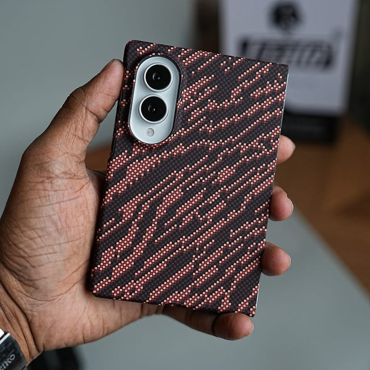 FRATO Z Fold 8 Series Geometric Pixel Pattern Magnetic Case for Galaxy Z Fold 8 | Slim Protective Cover